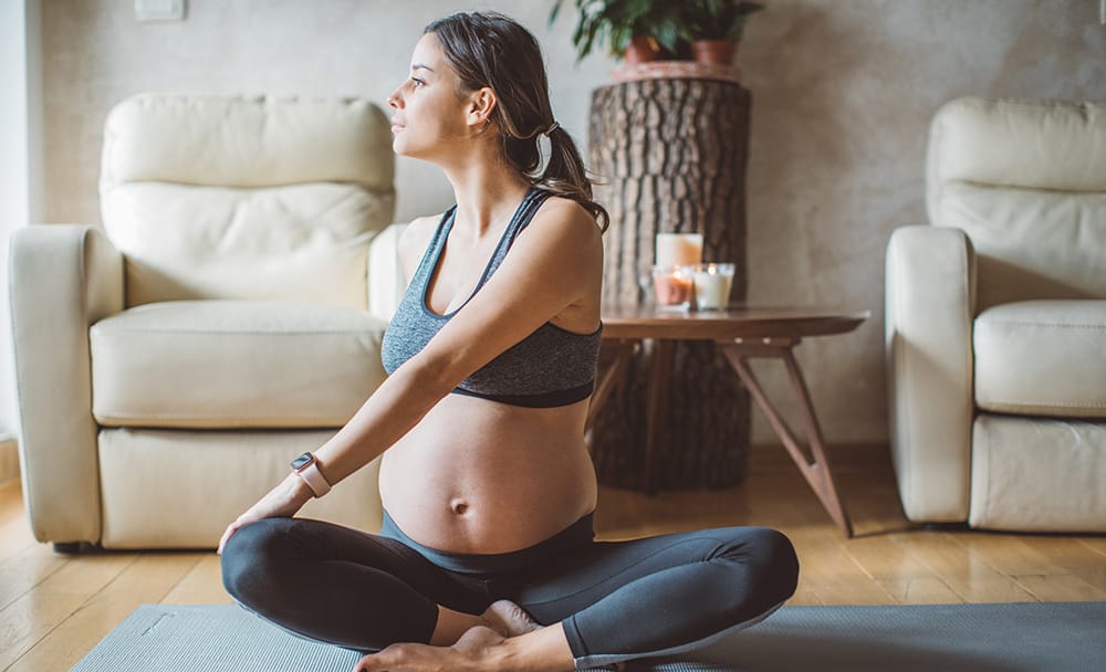 Safe yoga poses during pregnancy