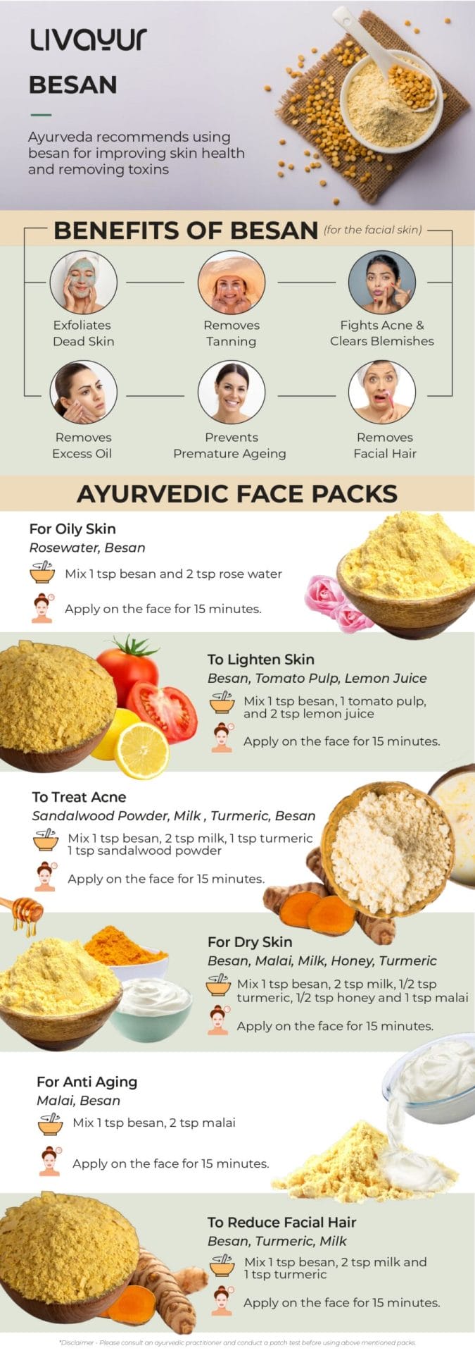 Besan For Healthy Glowing Skin - Simplifying Ayurveda