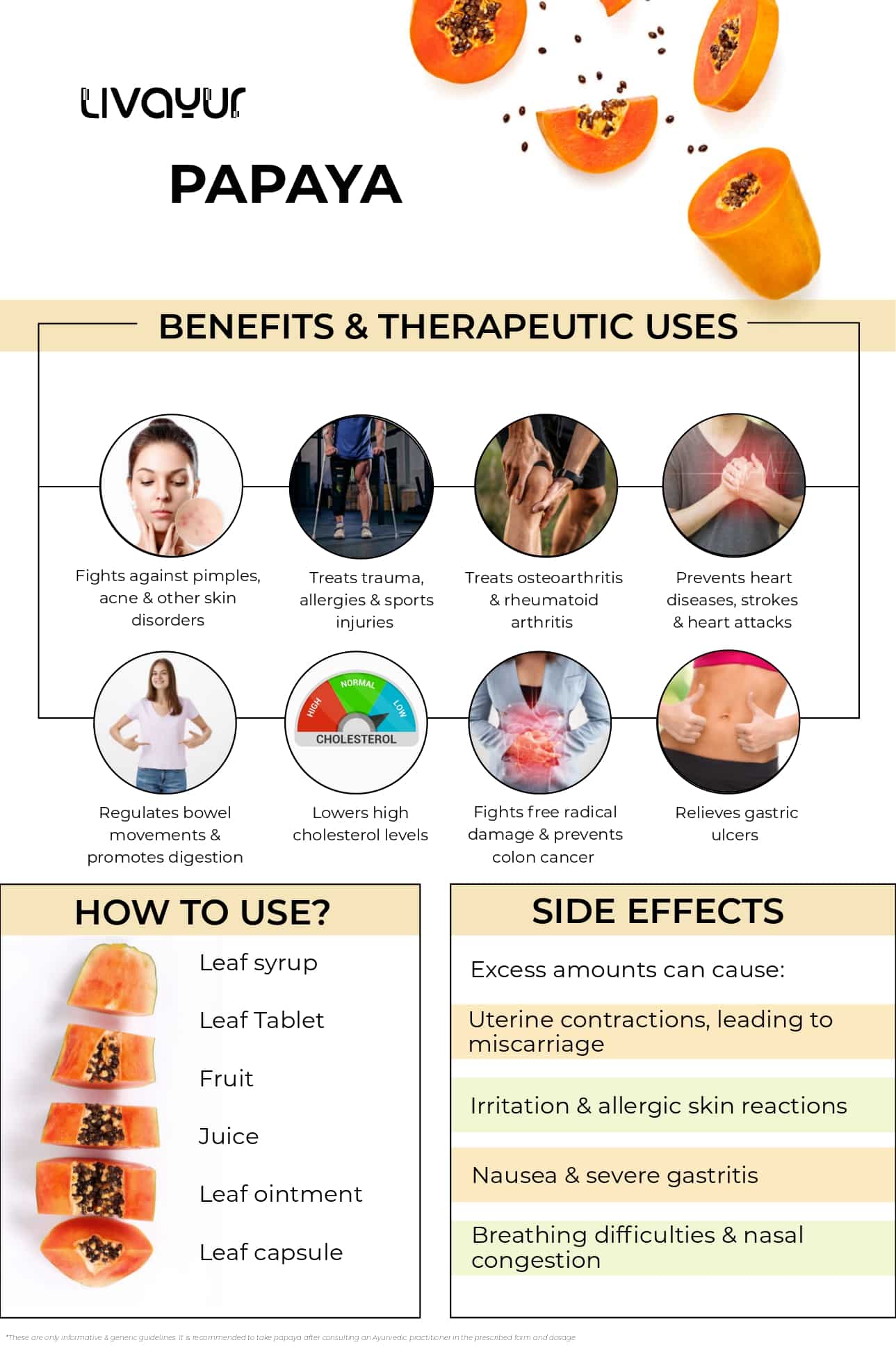 Papaya Benefits and Side Effects