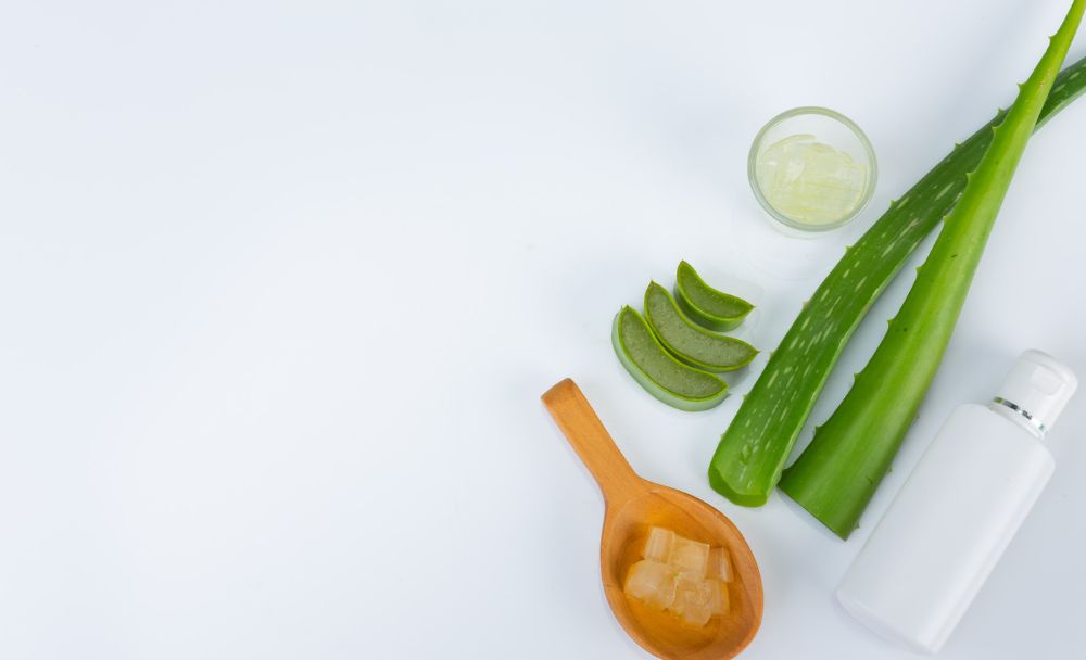 home remedies for pimples - aloe vera gel