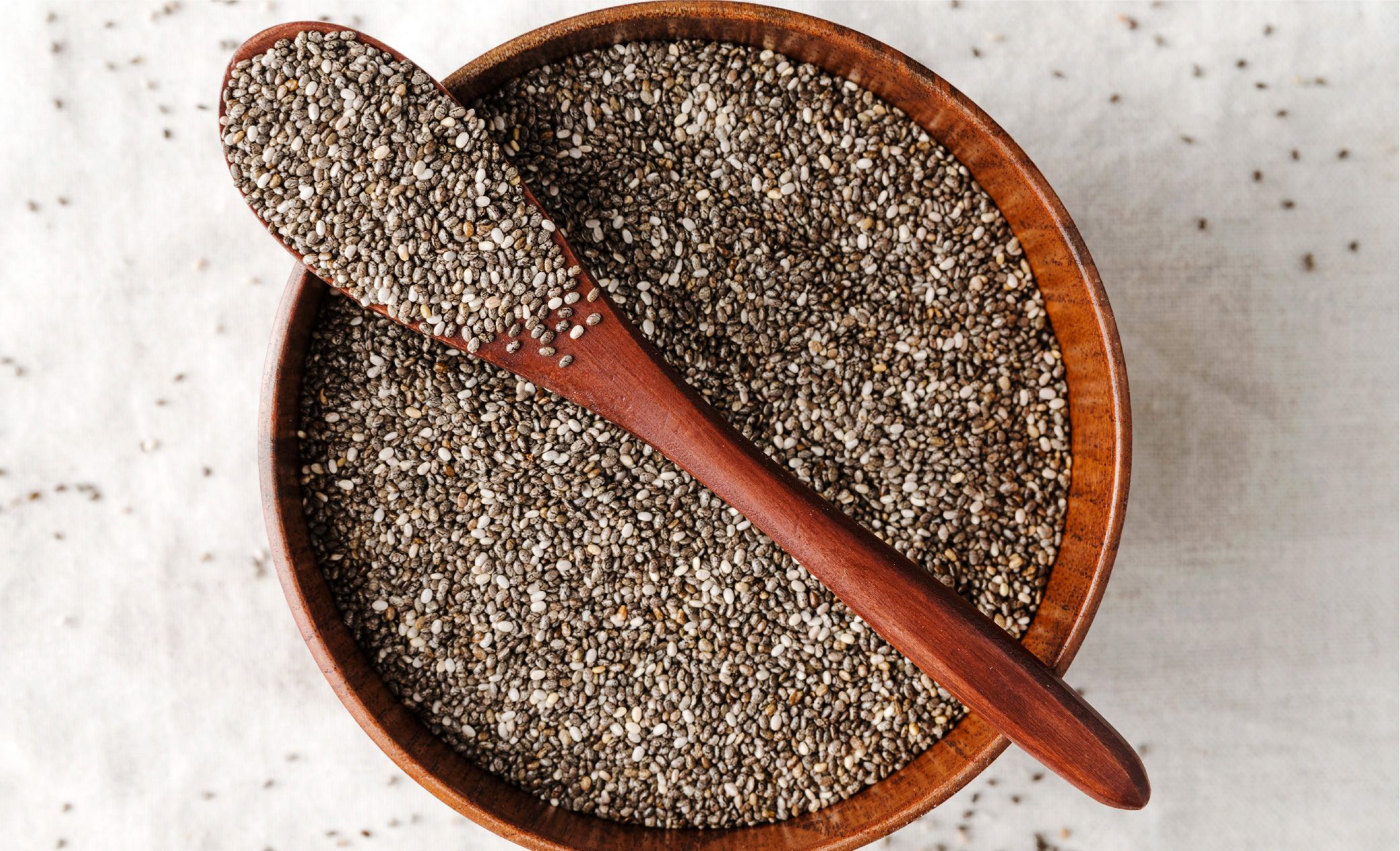  chia Seed - fiber rich foods