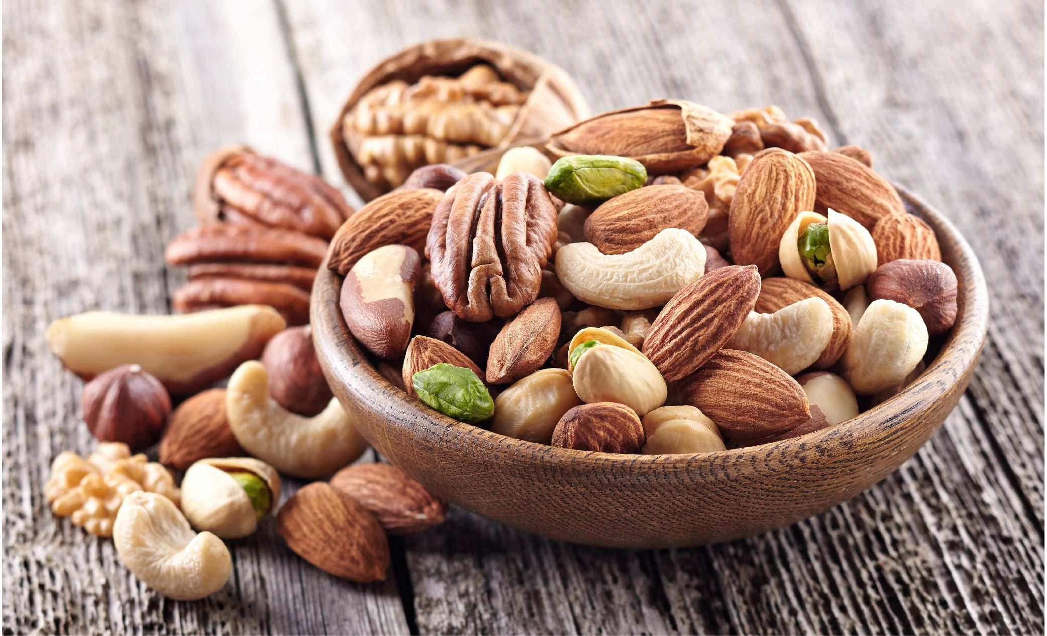 protein rich food - Nuts