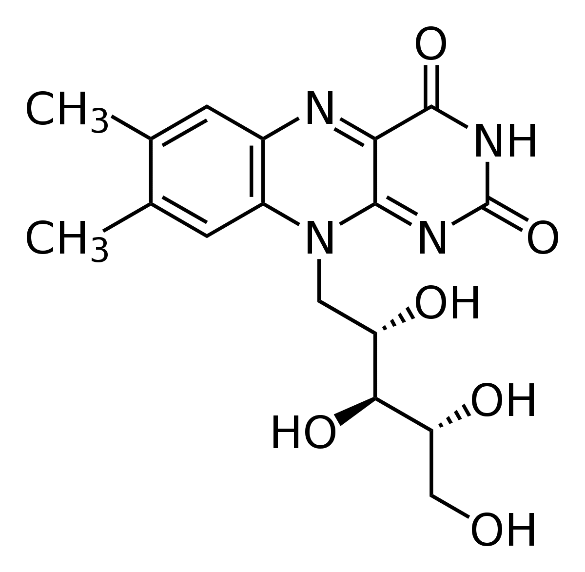 1200px Riboflavin.svg