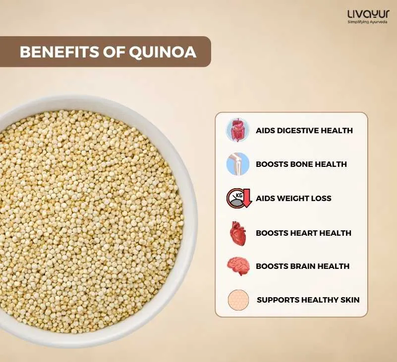 Quinoa Nutritional Fact Health Benefits 1