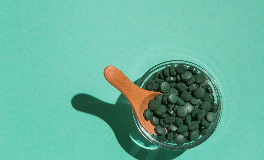 Spirulina tablets