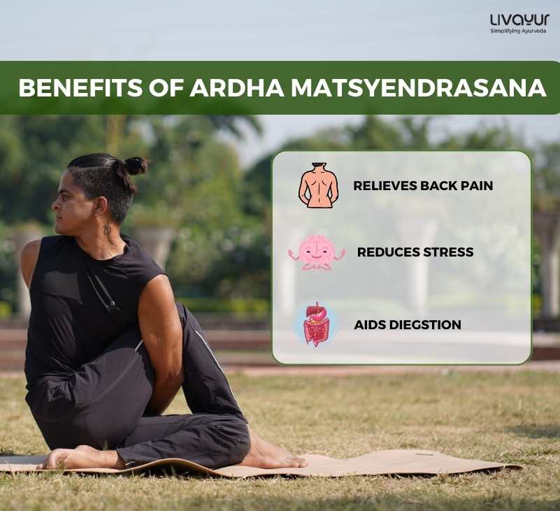 Ardha Matsyendrasana Benefits How to Do it 1
