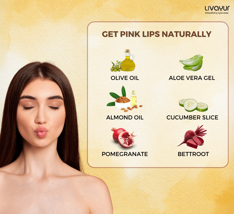 How to get Pink Lips Naturally at Home 15 Best Home Remedies 1