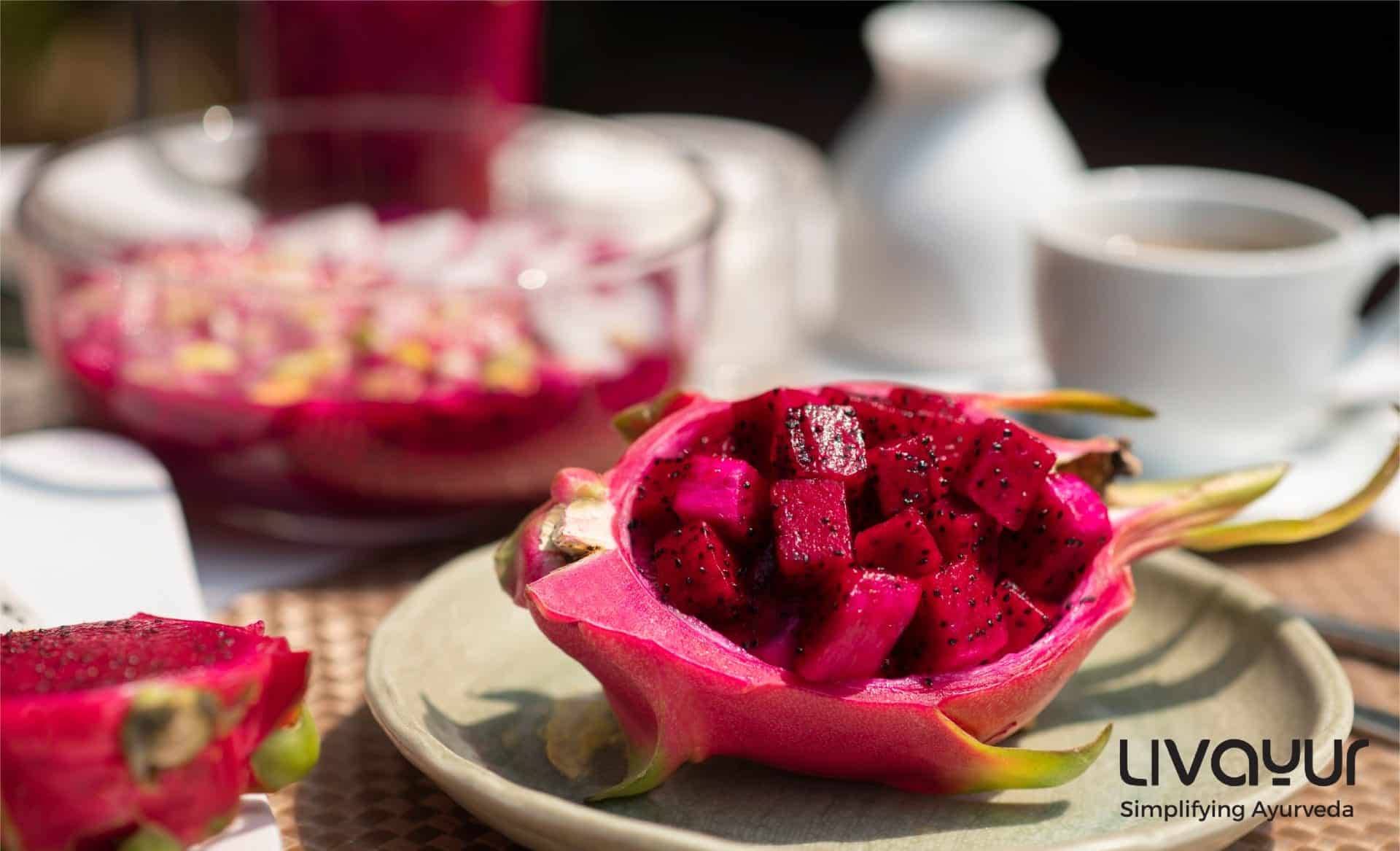 dragon fruit red inside benefits