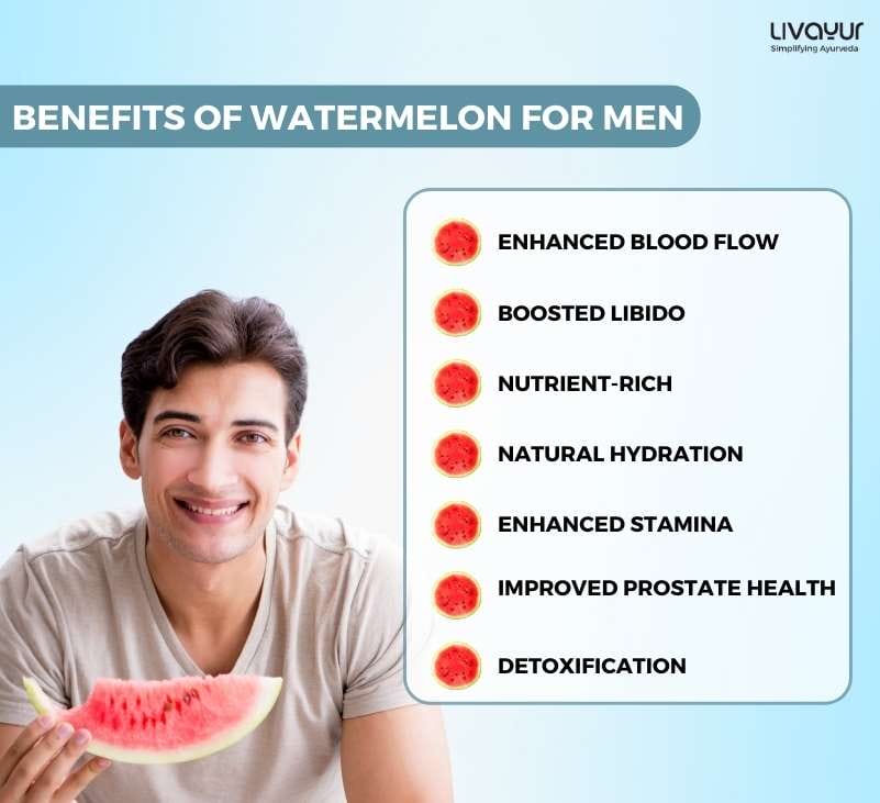watermelon benefits for men