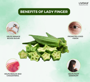lady finger benefits - livayur