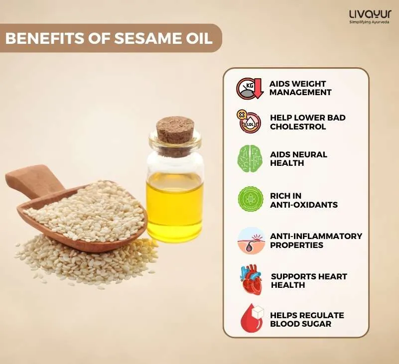 sesame oil - livayur