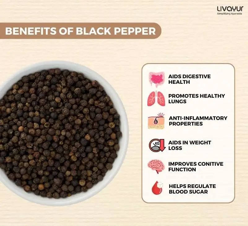 black pepper help with weight loss