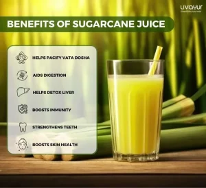 benefits of drinking sugarcane juice