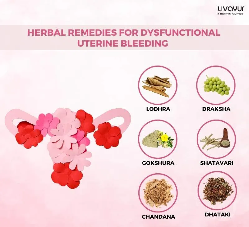 ayurvedic medicine for dysfunctional uterine bleeding -
