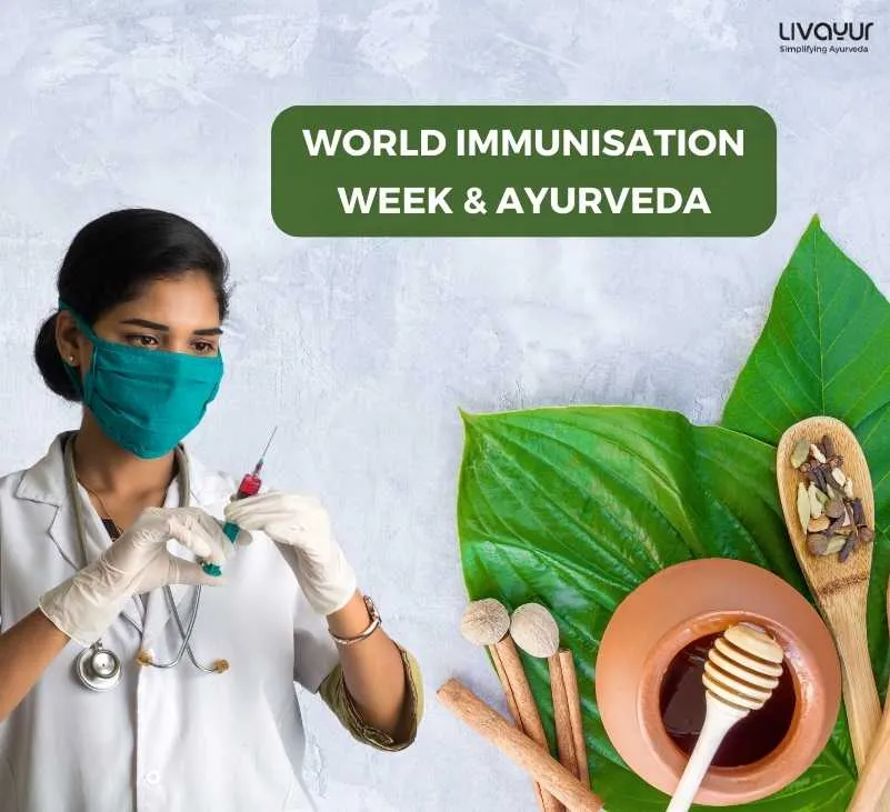 World Immunisation Week Ayurveda 1