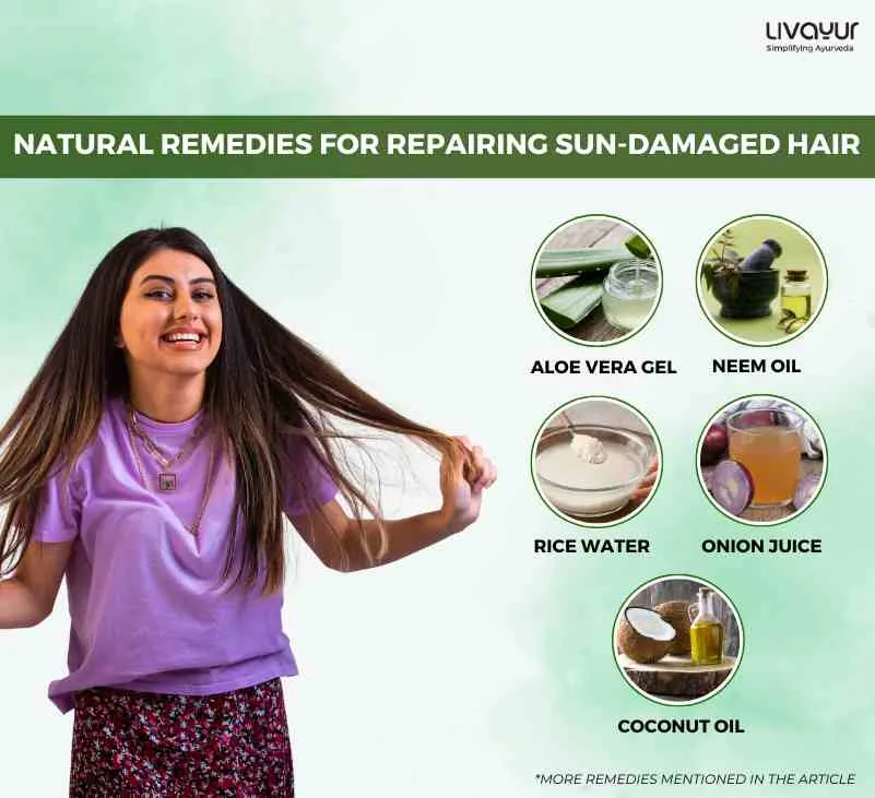 10 Natural Remedies for Repairing Sun Damaged Hair This Summer 18 11zon